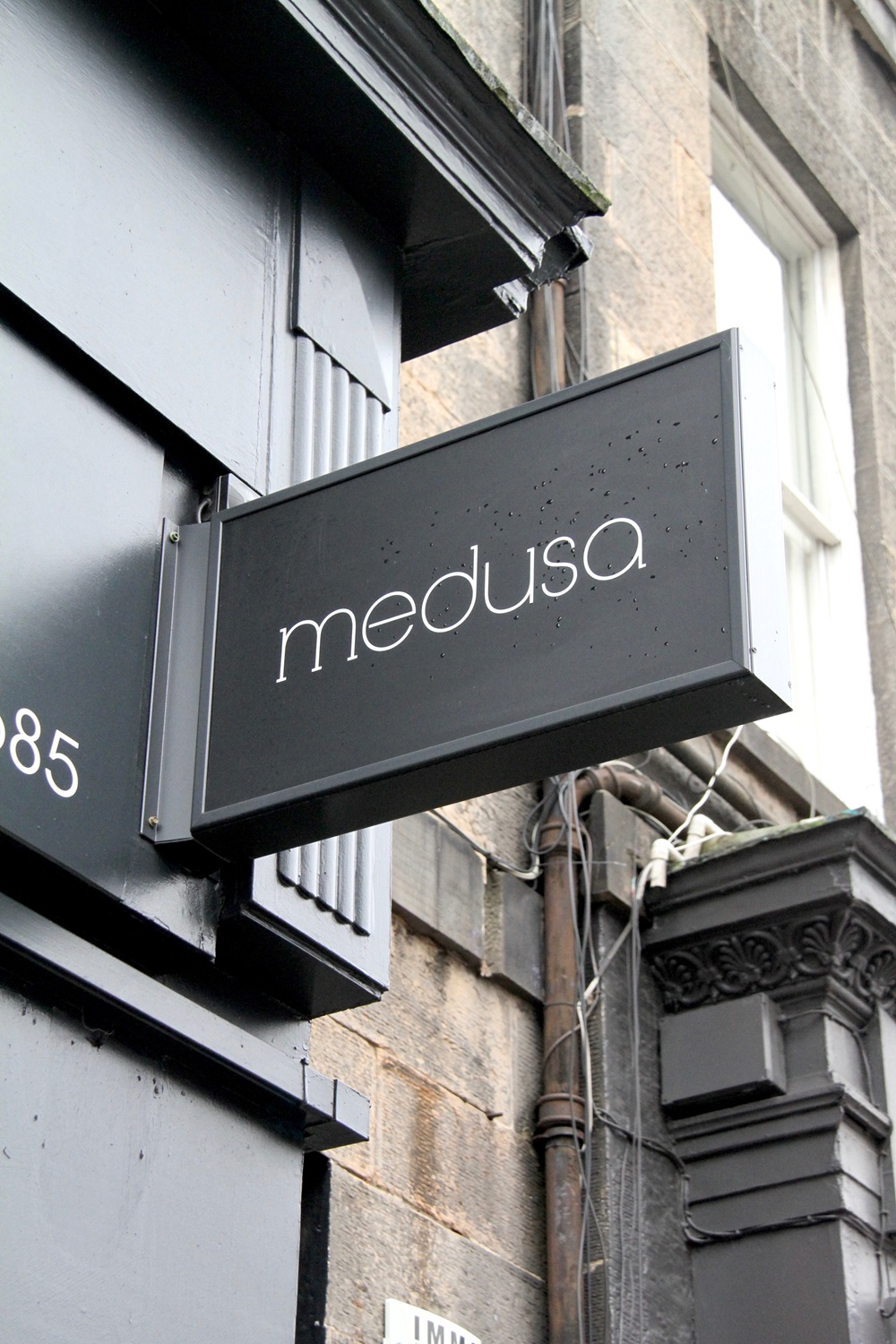Medusa Hairdressers, Broughton St in Edinburgh