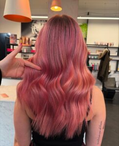 Pastel Pinks Medusa Salons Edinburgh