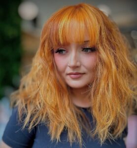 Autumnal Vivid Hair Colours Edinburgh