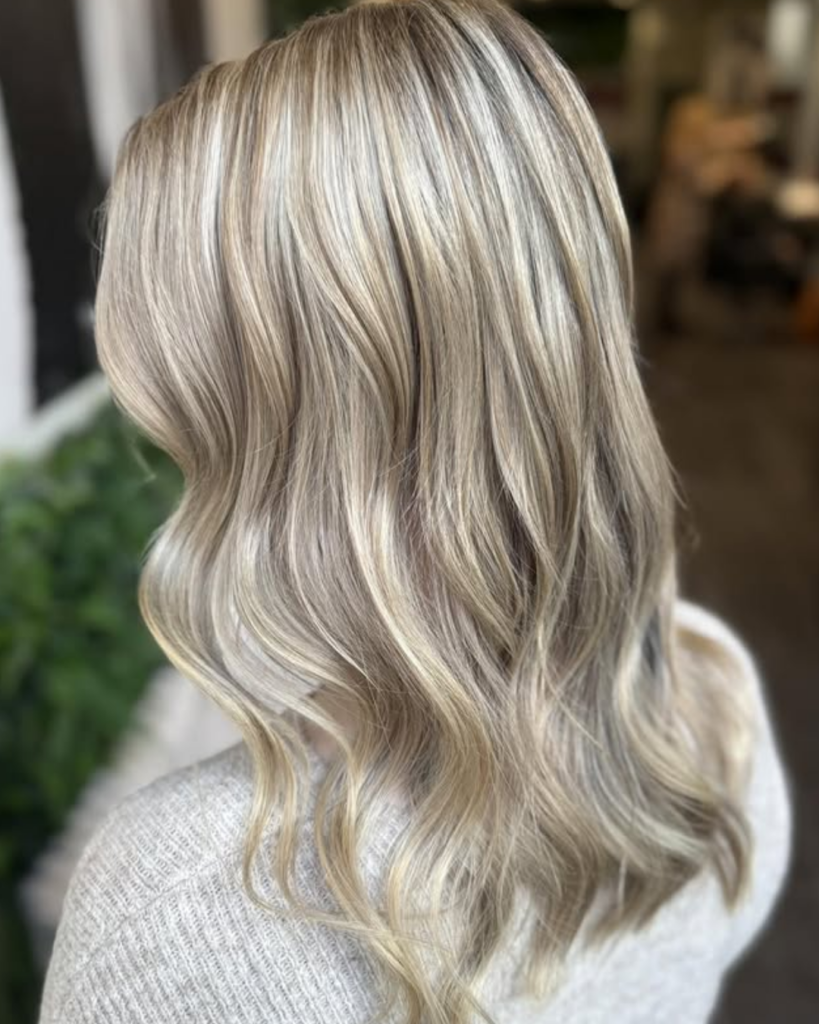 blonde hair colour in Edinburgh