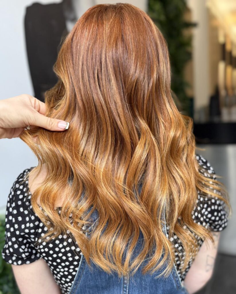 Red Hot Hair Trends summer copper hair colours Edinburgh